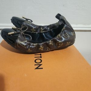 Louis Vuitton Monogram Ballet Flat Shoes